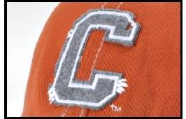 Distressed Applique on headwear