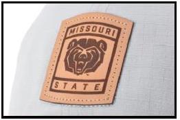 Leather Applique patch for leather industry promotion